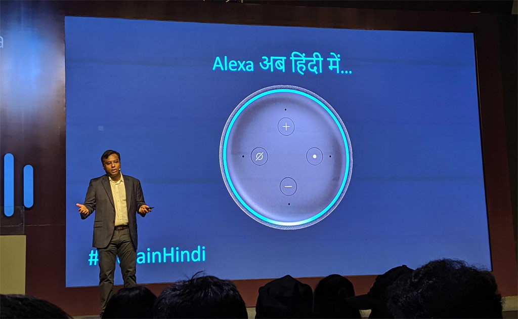 Amazon Alexa supports Hindi