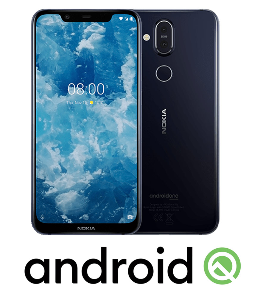 Nokia 8.1 Android Q update