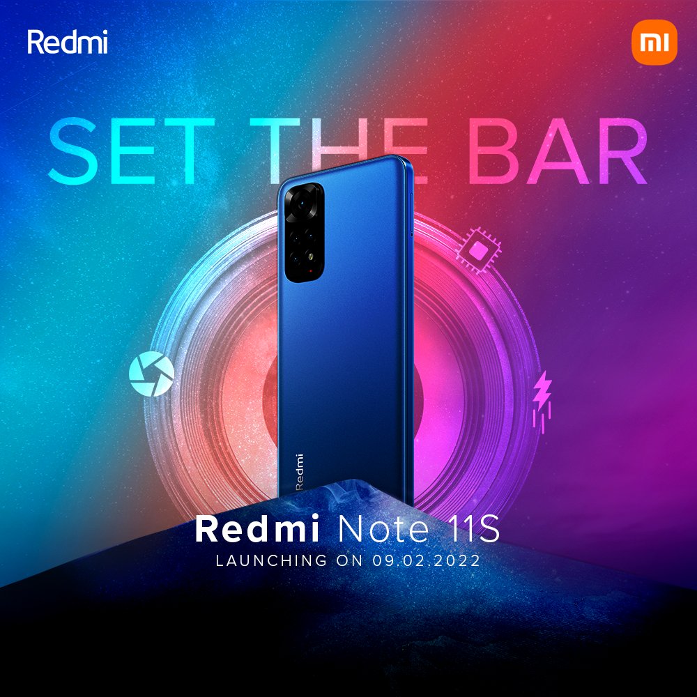 Redmi Note 11S Confirmed Launch
